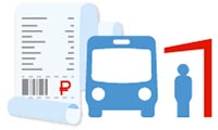 рисунок чек на междугородный автобус